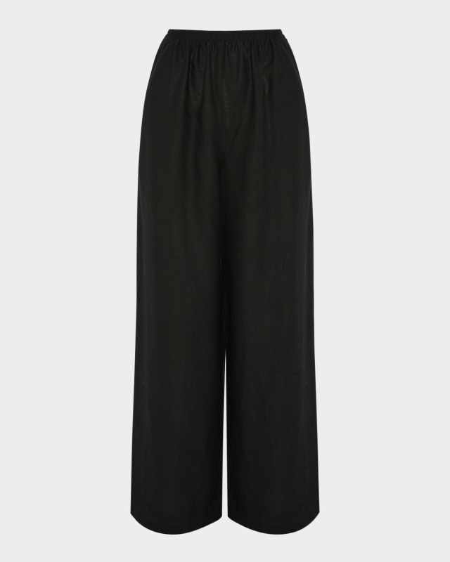 Linen Flared Trousers